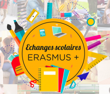 Logo échanges scolaires Erasmus+